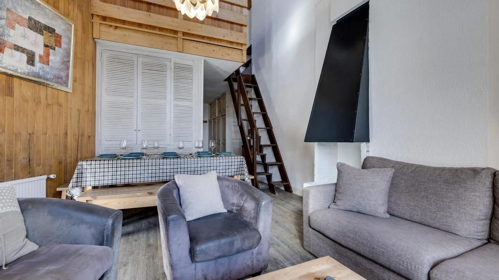 Apartament Tignes Val Claret : Duplex 4 Pieces Pour 8 Personnes Avec Wifi Et Balcon - Fr-1-641-109