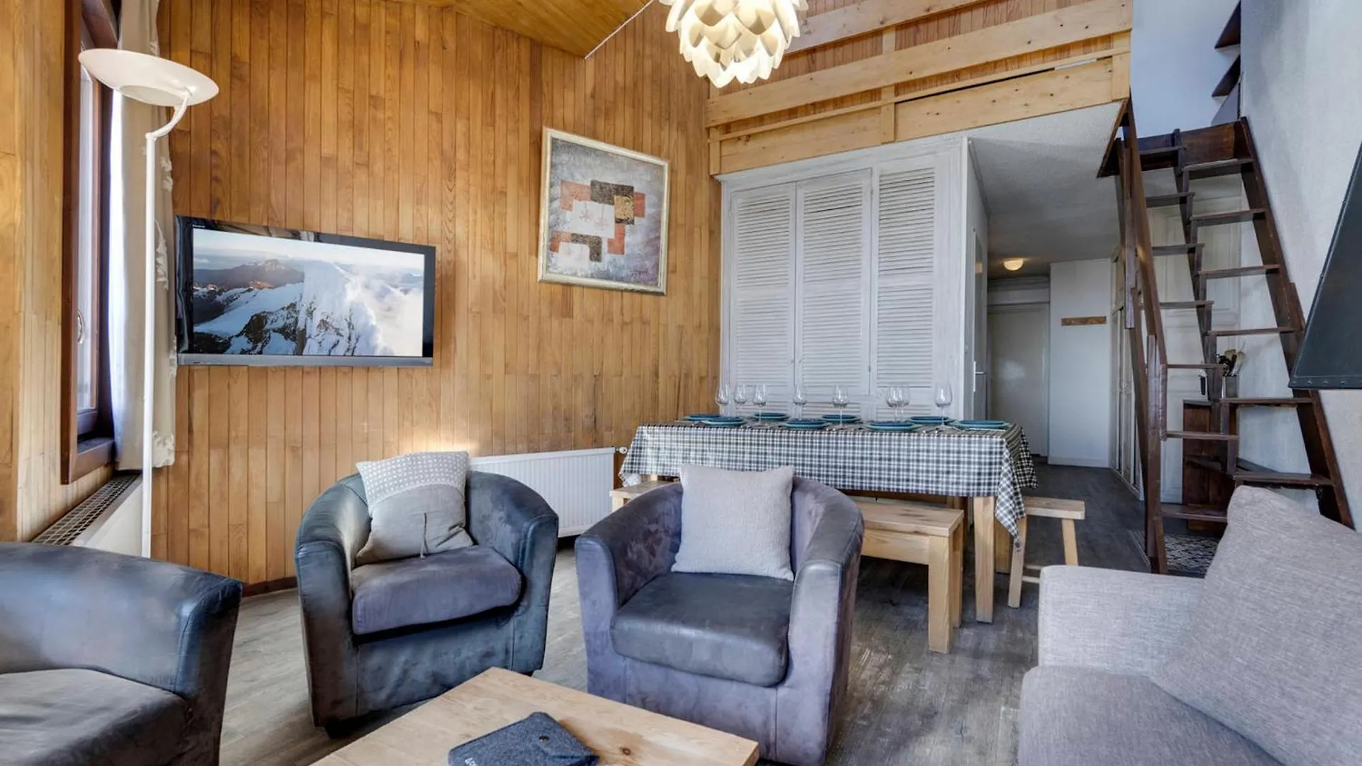 Tignes Val Claret : Duplex 4 Pieces Pour 8 Personnes Avec Wifi Et Balcon - Fr-1-641-109 Apartment