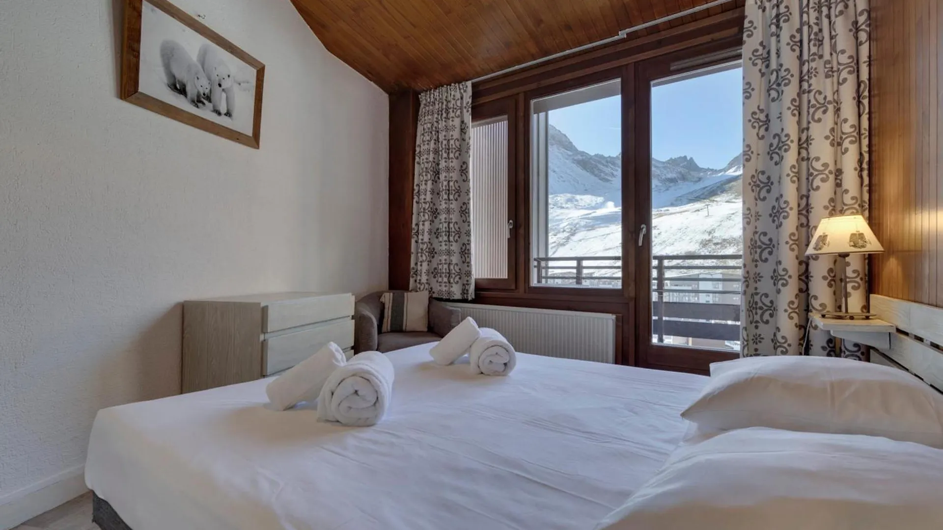 Apartament Tignes Val Claret : Duplex 4 Pieces Pour 8 Personnes Avec Wifi Et Balcon - Fr-1-641-109 0*,